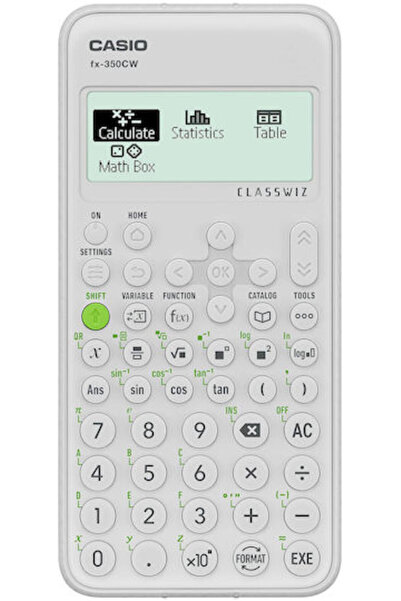 Casio Calculator științific de buzunar, gri, 1 bucată, Cod: FX-350CW