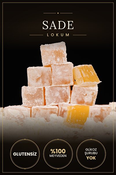 Sade Lokum 1 kg glutensiz