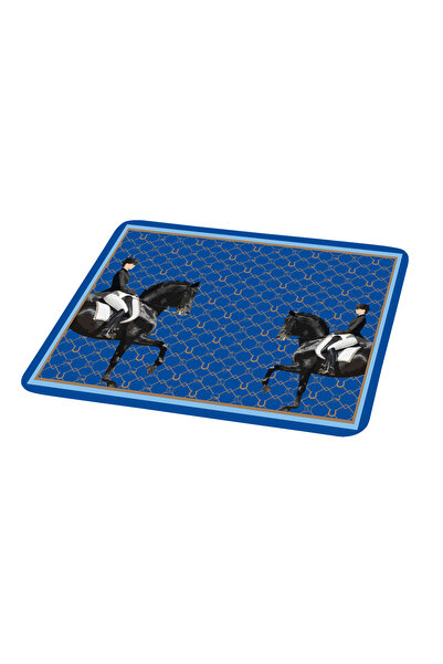 Rosivella Equestrian Blue 6-Piece American Service Set