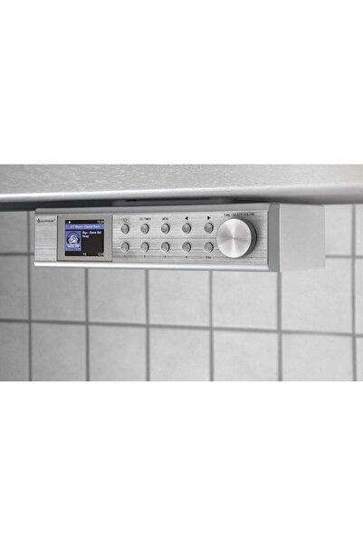 Soundmaster Radio de masă electric IR1500SI DAB+ cu Bluetooth, argintiu
