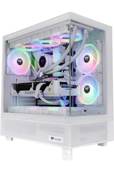 THERMALTAKE 270 TG ARGB Carcasă PC Gaming Midi Tower cu Fereastră Laterală, A...