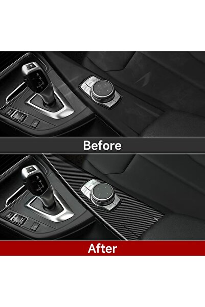 LUXE AKSESUAR BMW 3 - 5 Serisi F10 F30 F32 F34 F36 F18 2013-2018 Orta Konsol ...