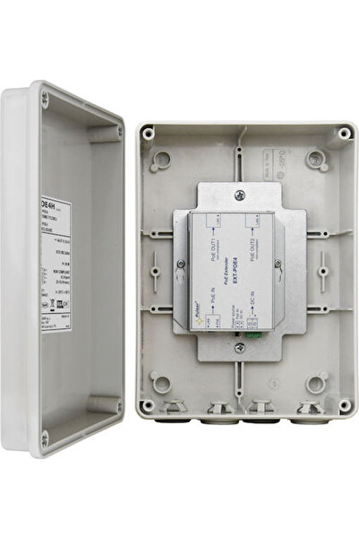 Pulsar Switch PoE pentru sisteme CCTV EXT-POE4H