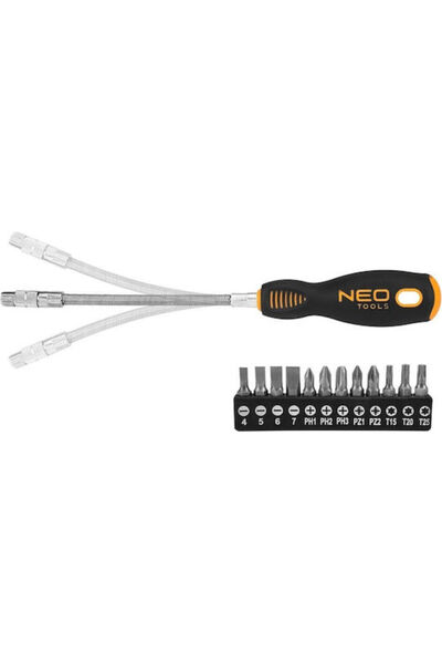 NEO Tools Șurubelniță cu 13 capete interschimbabile