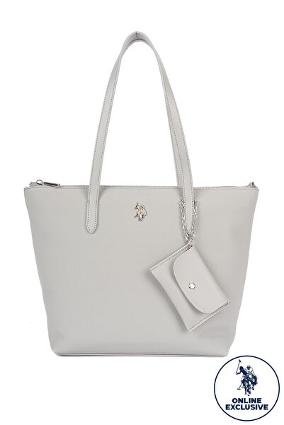 U.S. Polo Assn. Gray Women's Shoulder Bag Us26303