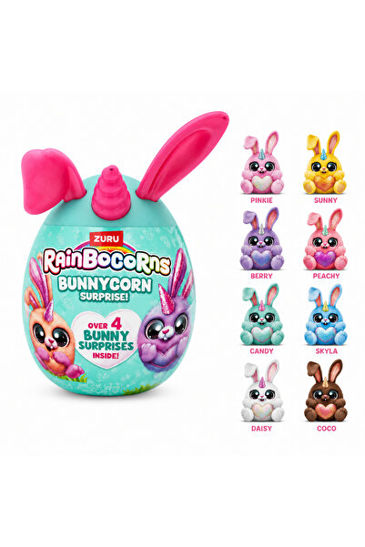 Zuru Rainbocorns Bunnycorn Surprise Orijinal Lisanslı Sürpriz Peluş Oyuncak