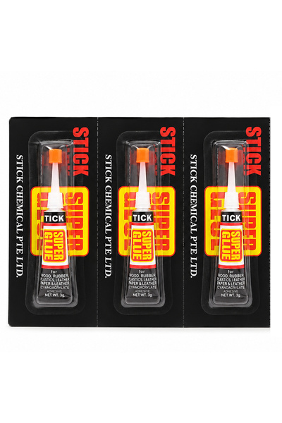 Generic Tick Super Glue 3g – 3 PCS Quick-Dry Multipurpose Adhesive for Wood, ...