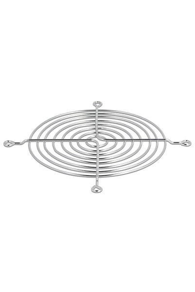 DELOCK σχάρα για 120mm ανεμιστήρα 67308, μεταλλική, ασημί