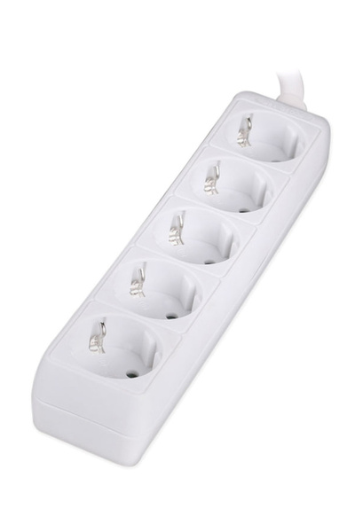 POWERTECH πολύπριζο PT-871, 5x schuko, 16A, 3m, λευκό