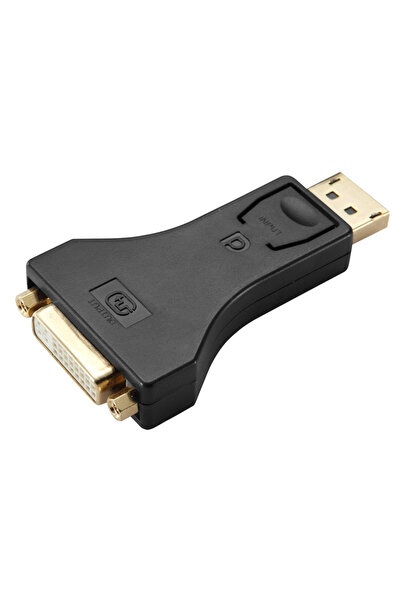 POWERTECH αντάπτορας DisplayPort σε DVI CAB-DP063, Passive, 4K, μαύρος