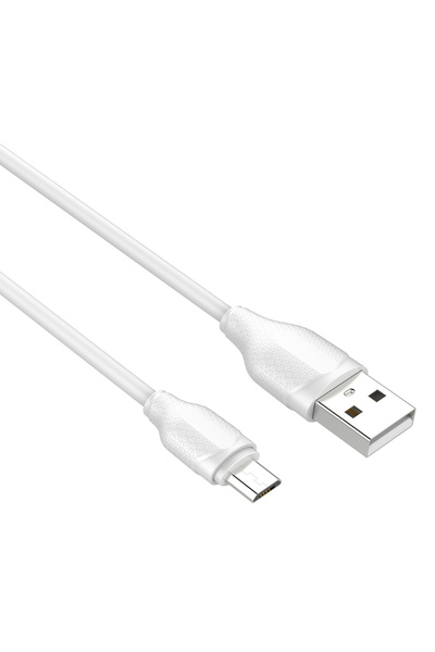 LDNIO καλώδιο Micro USB σε USB LS371, 10.5W, 1m, λευκό