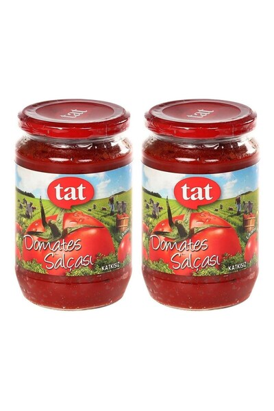 Tat Domates Salçası 710 gr Cam x 2 Adet