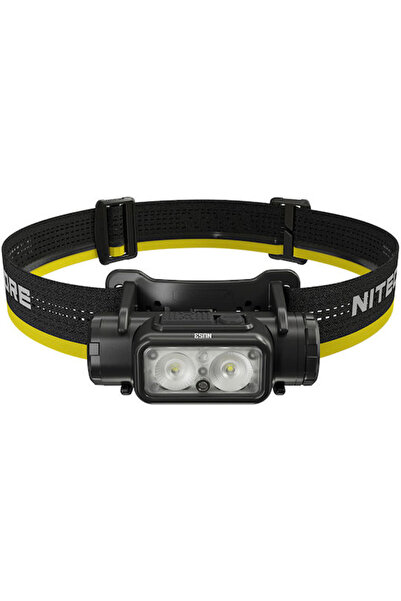 Nitecore Επαναφορτιζόμενος Φακός Κεφαλής LED IP68 Διπλής Λειτουργίας με Μέγισ...