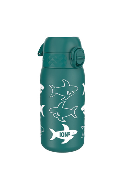Ion8 Butelca termica Shark, 320 ml, design rechin, pentru copii si adulti