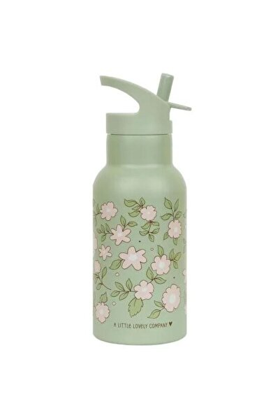 A Little Lovely Company Sticla de apa copii din otel inoxidabil, Blossom-Salv...