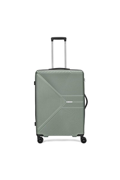 Carlton Enfield 83 cm Hard Trolley, 4 Wheels, Green