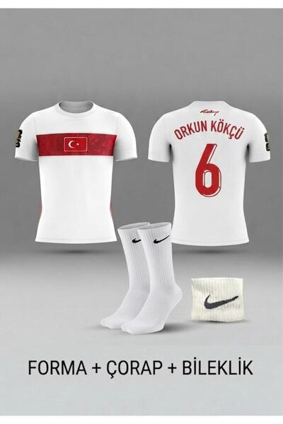 BYSPORTAKUS ÖZEL KONSEPT TASARIM ORKUN KÖKÇÜ MİLLİ TAKIM FORMASI