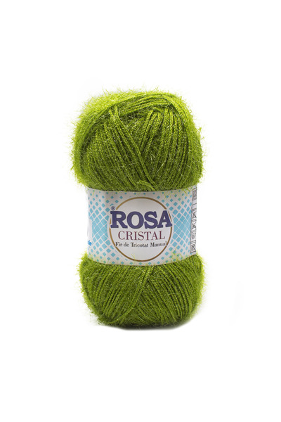 ROSA Bobina fir, 100 gr, de tricotat Cristal 274, 70% Poliester - 30% Sim, ve...