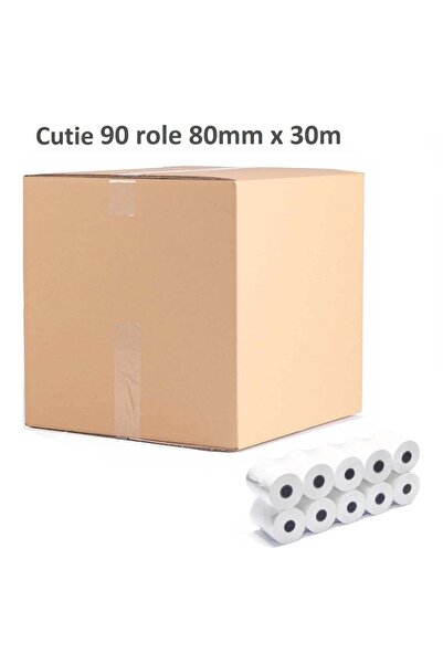 OEM Rola imprimanta POS hartie termica 80mm latime 30m lungime