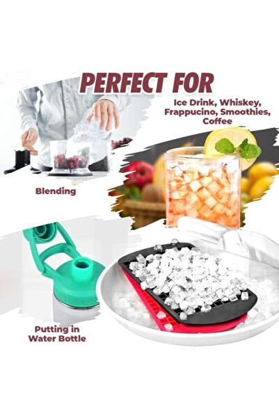 Yıldızan Ysf Shop 2 Pieces Mini Ice Cube Mold, Silicone Ice Mold, Small, Bpa-...