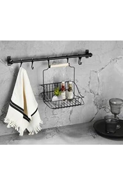 Yıldızan adn shop Gerate حامل وخطاف معدني من الحديد المطاوع 920026