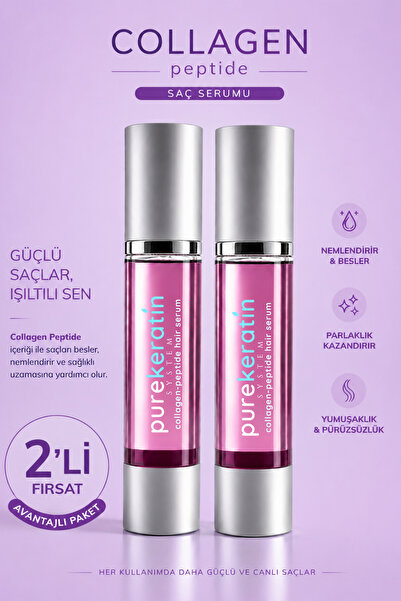 Collagen-Peptide Saç Serumu 2 li Avantaj Paketi