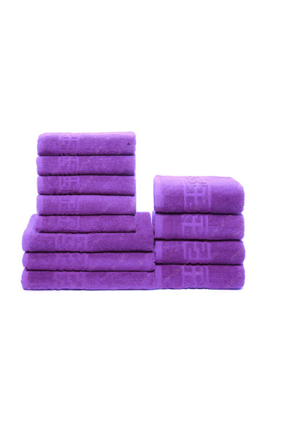 Lenjeria Pufoasa Set 12 Prosoape Premium Bumbac 100%, 550g/m² – Moi & Absorbante