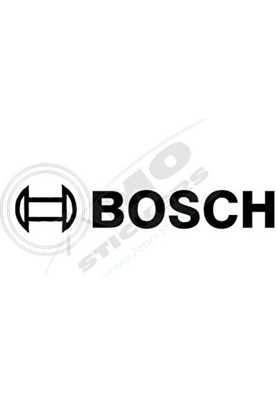 Amo-Stickers Стикер с лого BOSCH 25см Черен