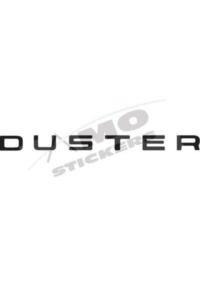 Amo-Stickers Sticker Auto Duster 40cm Rosu