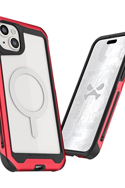 Ghostek Atomic Slim 4 - Ανθεκτική Θήκη MagSafe - Apple iPhone 15 Plus - Red