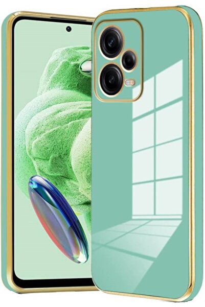 Bodycell Gold Plated - Θήκη Σιλικόνης Xiaomi Redmi Note 12 Pro 5G - Mint Green