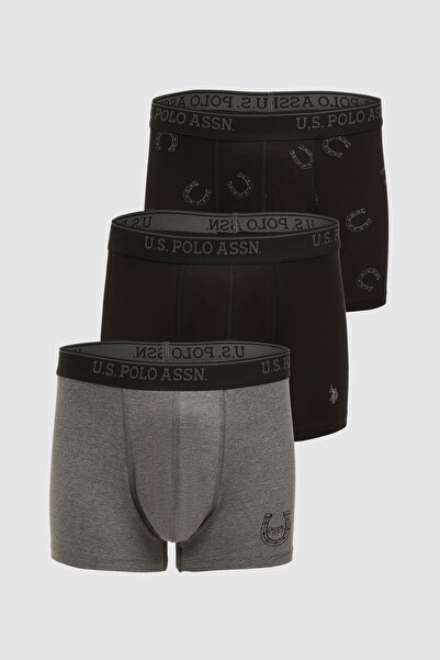U.S. Polo Assn. Erkek Siyah İç Giyim Alt 50326483-VR046