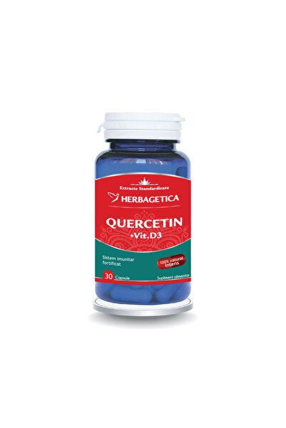 herbagetica Quercetin + Vitamina D3 30cps