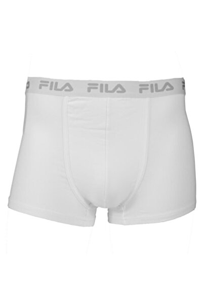 FILA Boxeri cu bandă cu logo la talie, Alb, 2XL