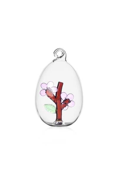 Ichendorf Ornament din sticla, Peach Blossom, Botanica by Alessandra Balderes...