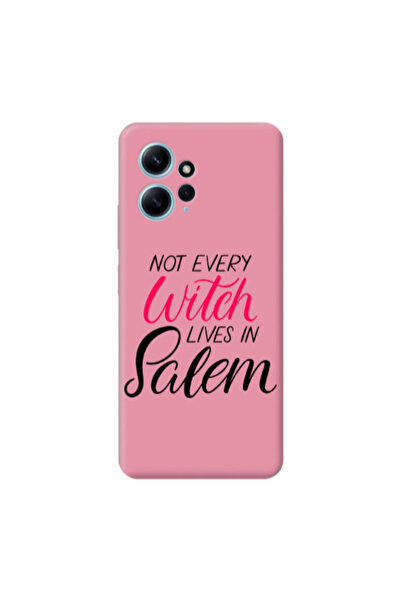 Other Xiaomi Redmi Note 12 4G Not every witch lives in salem Pink Colored Sil...