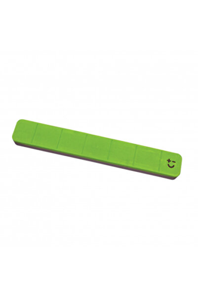 Bisbell Banda magnetica Bisbell, Pentru 5 cutite, Silicon, 300 mm, Verde