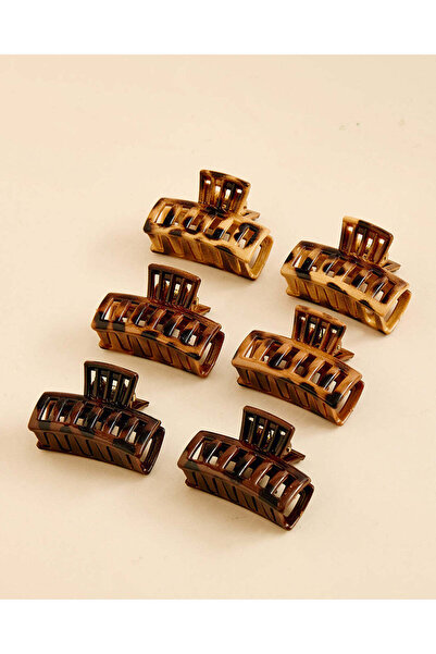 REDTAG Women Assorted 6 Pieces Hair Clip Set