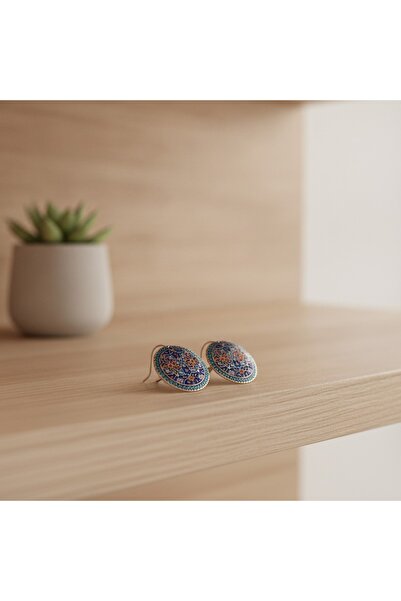 Erol Bakır New Series 1920 Bijouterie Earrings 100% Handmade Copper