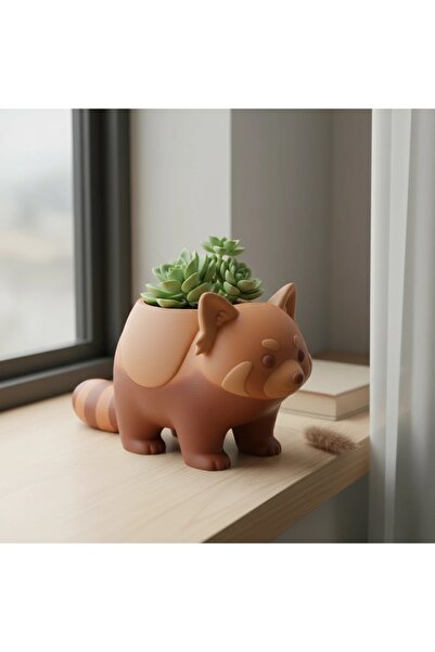 OEM Mini Ghiveci Decorativ Model Panda Imprimat 3D
