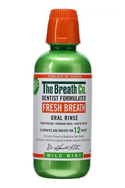 Thera Breath Mouthwash with a mild mint flavor for fresh breath, 16 fl oz (47...