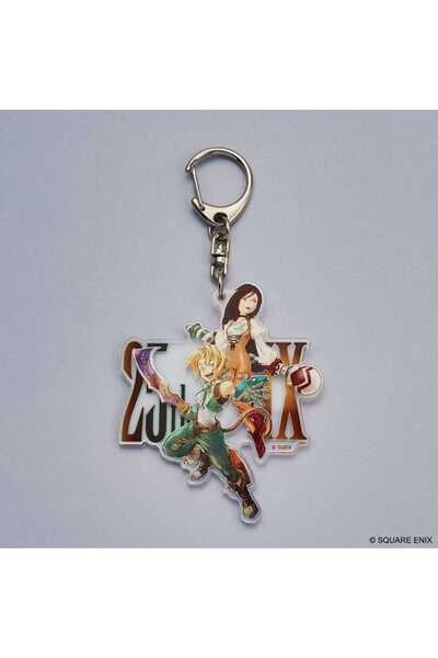 OEM Breloc acrilic Final Fantasy IX 25-lecie, Zidane & Garnet, multicolor, 7x...