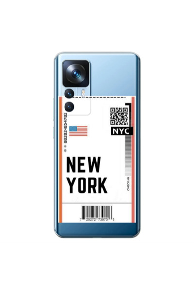 Other Xiaomi Mi 12T New York NYC Transparent Silicone TPU Θήκη
