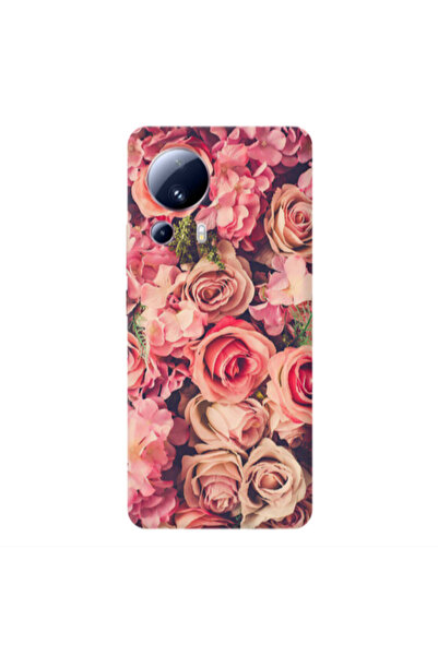 Other Xiaomi Mi 13 Lite Bud Roses Transparent Silicone TPU Θήκη