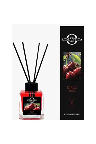 Romantica Odorizant de cameră cu bețișoare, Aromă puternică de cireșe 100ML