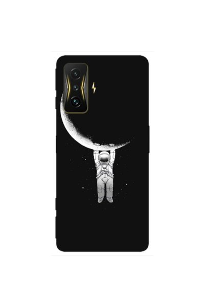 Other Xiaomi Poco F4 Gt Swinging on the moon Transparent Silicone TPU Θήκη