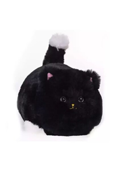 TM TOYS Jucărie interactivă, TM Toys, pisică neagră, reacție la atingere, 30x...