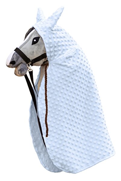 HANDLOSFERA Pelerina pentru Hobby Horse Froster, Skippi, albastru, material d...