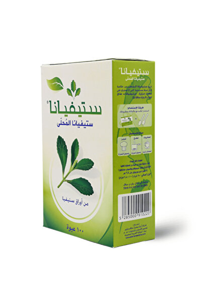 Steviana StevianaSweetener - 100 Sachets-ستيفيانا سويتينير ١٠٠ أكياس