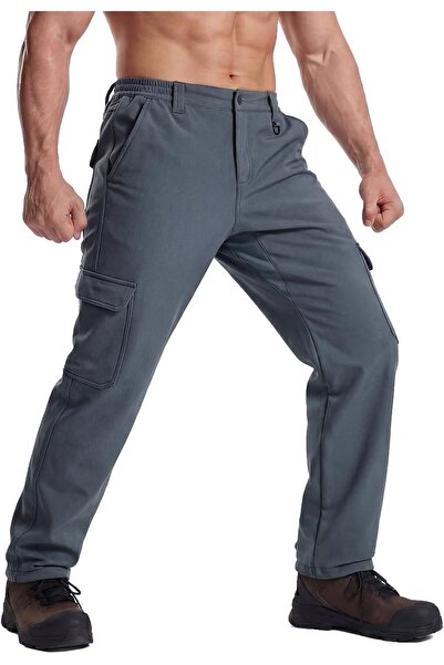 OEM Pantaloni pentru bărbați de vânătoare softshell impermeabili, căptușiți, ...